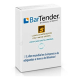 Software Seagull Bartender Starter Para Excel +1 Impresora 