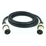 Cabo Xlr  Macho X  Xlr Macho  Balanceado 5 Metros