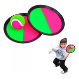 Set De 4 Pelotas De Playa  Velcro Niño Adulto