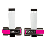 Calleras De Cuero Rx236 Velcro Crossfit Color Rosa 1y2