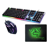 Combo Gamer Teclado Y Mouse Usb @gs