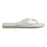 Ojotas Havaianas Natación Hombre Brasil Blanco Ras