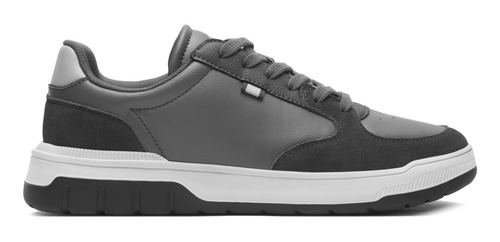 Tenis Flexi Para Hombre Estilo 417501 Gris