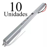 10 Fonte Slim Ultra Fina 12v 6a 72w De Potência Bivolt