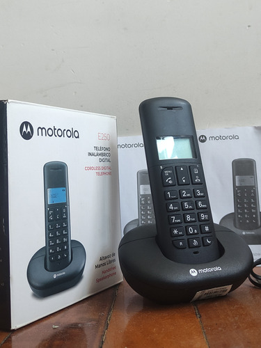 Teléfono Inalámbrico Motorola E250 Con Manos Libres Completo