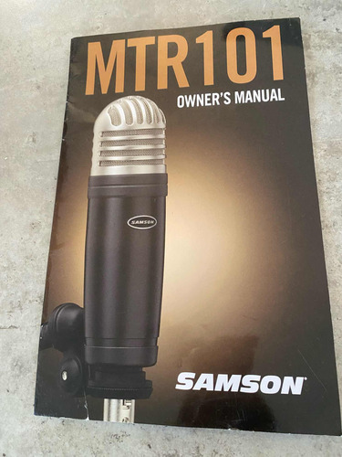 Micrófono Condensador Samson Mtr101