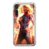 Capa Capinha Sansung A02s Capita Marvel