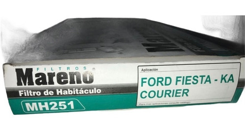 Filtro De Habitaculo Ford Fiesta Ka Courier Lnea Vieja Foto 2