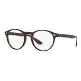 Armação De Óculos Ray Ban Rb5283 Marrom 2012 51 21 145