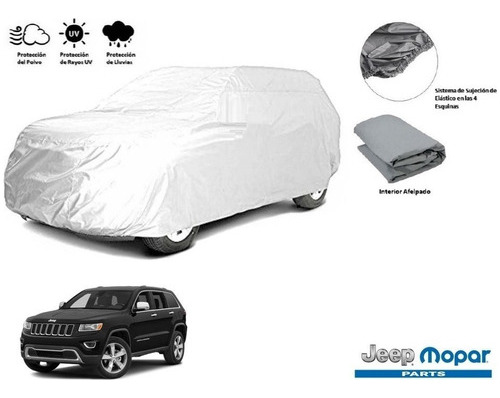 Forro Funda Cubreauto Afelpada Jeep Grand Cherokee 2012