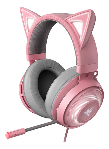 Audífonos Razer Kraken Kitty Orejitas De Gato