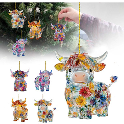 . 4pcs De Pascua Para Colgar Ventana Vaca De Las Tierras | Envío gratis