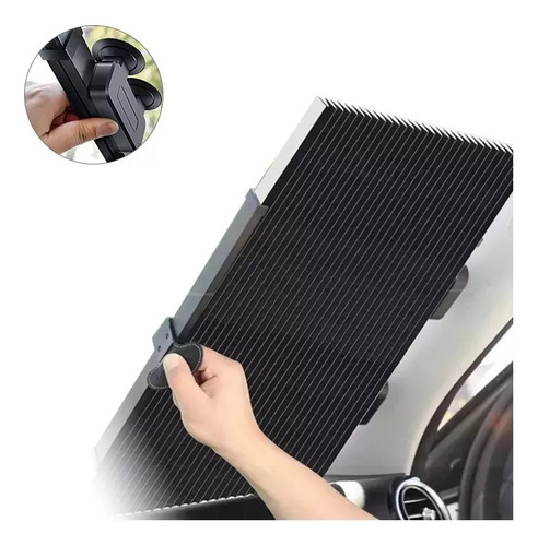 Tapasol Parabrisas Cubre Sol Para Carro Retractil Protector