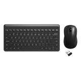 Combo Teclado Compacto, Jieruideng 79 Teclas Retro Mini 2.4g