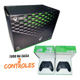 Xbox Series X 1tb Na Caixa + 2 Controles Impecável + 3 Jogos (fifa 22, Gears Of War Ultimate, Red Dead Redemption 2) + Dock Station C/ Hd Externo 1tb