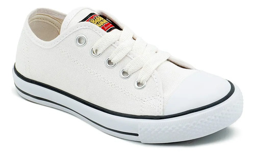 Tenis Bubble Gummers Harry Blanco 12-21  Choclo Lona Agujeta | Meses sin interés