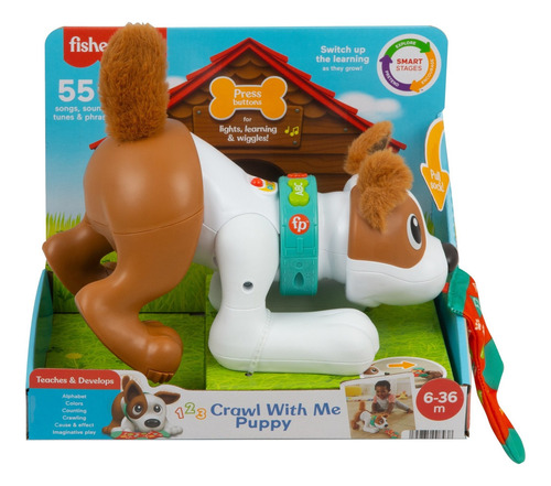 Fisher-price Cachorro Gatea Conmigo