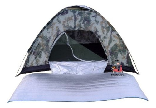 Carpa Militar Para 3 Personas Mas Colchoneta Yumbolon