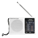 Radio Portátil Am Fm Antena Pocket De Mano Bolsillo A Pilas 