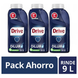  Drive Para Diluir Detergente 500ml Rinde 3lt X 3 Botellas