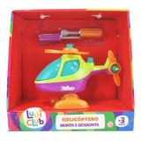 Ludi Club Arma Desarma Con Herramientas Helicoptero Usual Ik Color Multicolor