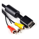 Cable Audio Y Video Ps2 Ps3 Rca Ade Ramos