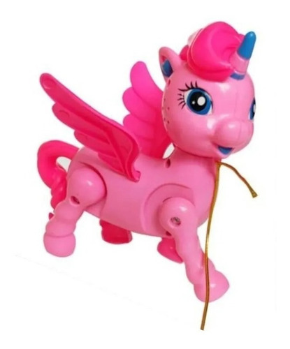 Unicornio De Brinquedo C/ Som Luz Musical Anda Ponei Cavalo