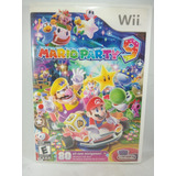 Jogo Mario Party 9 Coleção Super Mario Wii Nintendo Original