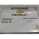 Cierre Centralizado Chevrolet 