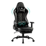 Silla Gamer Ajustable Cómoda Con Masajeador