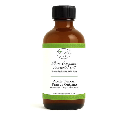 Aceite Esencial Comestible 100% Puro De Orégano Premium Grado Alimenticio, Terapéutico, Cosmético +97% Carvacrol, Sin Aditivos, Vegano, No GMO, Frasco Ambar, 2400 Gotas - 120 ML | Meses sin interés