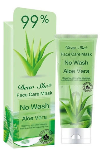 Gel Limpiador Facial De Aloe Vera Piel Cara Limpieza 120g