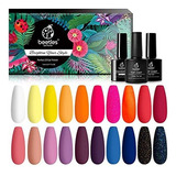 Esmalte De Uñas - Beetles 20 Pcs Gel Nail Polish Kit, Su