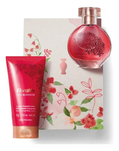 Mini Kit Presente Floratta Red Blossom (2 Itens) Boticário 
