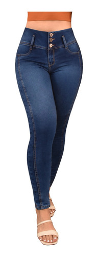  Jeans Dama Pantalones  Mujer Colombiano Push-up Premium