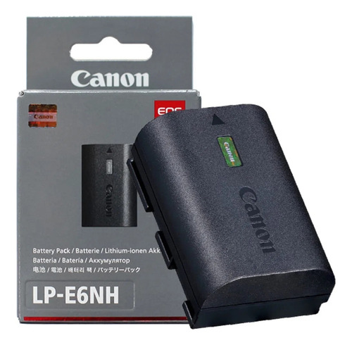 Canon Lp-e6nh Original Para R5 R6 5d 6dii 7d 90d 80d 70d 60d