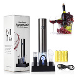 Abrebotellas Automático Set Eléctrico Sacacorchos Con Verted