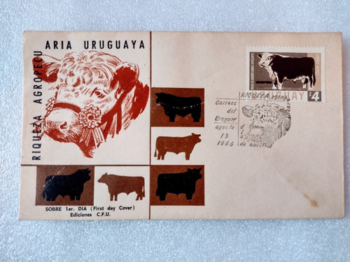 Sobre Uruguay Fauna Agropecuaria  Año 1966