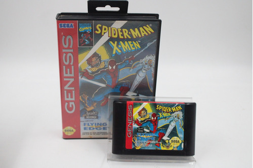 Jogo Mega Drive - Spider Man & X-men: Arcade's Revenge (1)