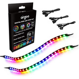 Tira Led Airgoo Direccionable Rgb Para Pc, 2 X 13,8 Pulgadas