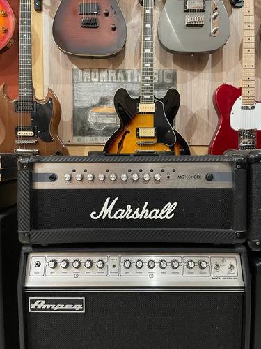 Amplificador Guitarra Electrica Marshall Mg 100hcfx Cabezal