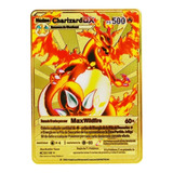 Carta Metal Gold  Rara Vmax Pokémon Go Pikachu Edição Limita