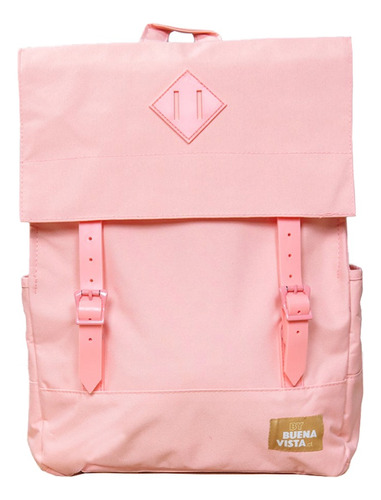 Mochila Notebook 15'' Buenavista Square M Rosa Flamenco