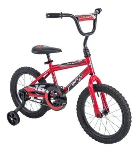 Bicicleta Huffy Rock It Rodada 16 Roja Niño Xchws P