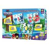 Jogo Infantil Educativo Números 60 Peças Pj Masks Mimo