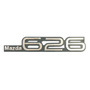 Emblema Mazda 626 Placa Cromada ( Incluye Adhesivo 3m) Mazda Speed 3