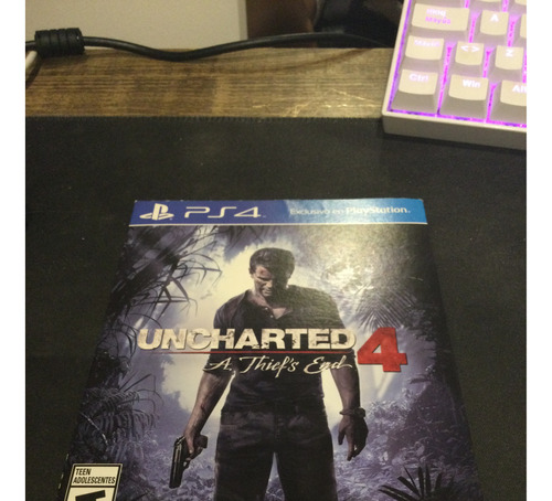 Uncharted 4 Fisico Ps4
