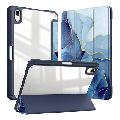 Funda Para iPad Mini 6 Smart Marmol Azul | Meses sin interés