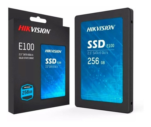 Disco Sólido Hikvision E100 256gb Ssd Sata Interno 2.5