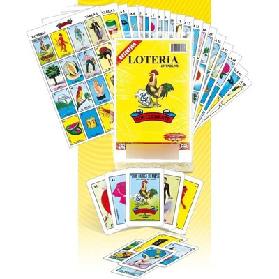 Don Clemente Autentica Loteria Mexicana Bingo Set 20 Tablas | MercadoLibre